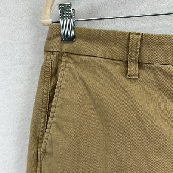 J Crew High-Rise Girlfriend Chinos Sz 8 Tan Cotton/Elastane EUC - Picture 5 of 12